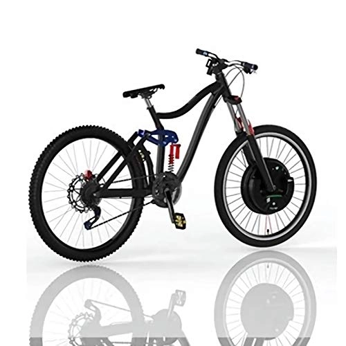 Bicicletas eléctrica : GJZhuan Rueda Delantera De Bicicleta Eléctrica De La Bicicleta Kit De Conversión De 36V E Bike Hub Motor (Color : V App Control, Size : 24 in)