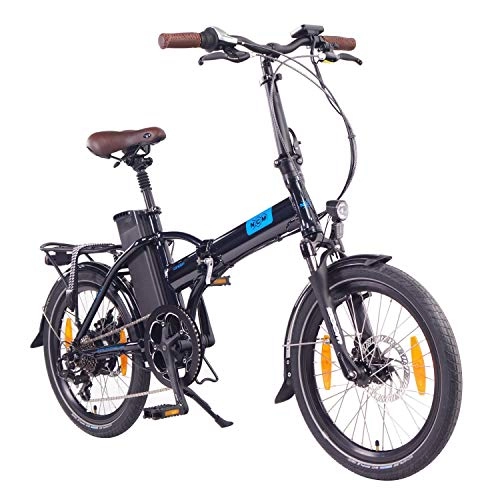 Bicicletas eléctrica : NCM London Bicicleta eléctrica Plegable, 250W, Batería 36V 15Ah 540Wh, 20" (Azul)