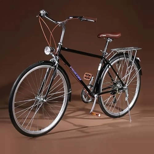 Comfort Bike : DELURA Hybrid Bike for Women 26 inch City Commuter Comfort Lady Bicycle, 7-Speed, Adjustable Seat