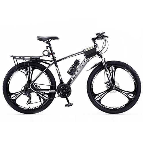 Mountain Bike : T-Day Mountain Bike Mountain Bike With High Carbon Steel Frame 27.5 Inch Wheels And 24 Speed Shifter With Double Disc Brake And Dual Suspension Anti-Slip Bicycles(Size:24 Speed, Color:Black)