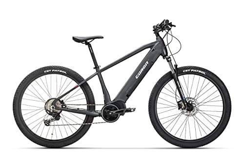 Vélos électriques : Conor Vélo électrique Borneo E-MTB 29" 11s Mixte, Gris foncé, LA 480mm