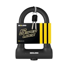 BEELORD Accessories BEELORD Bike U-Lock, Heavy Duty Anti-Theft Bicycle U Lock, 18mm Shackle with Keys, Security Lock for Bicycles, E-Bikes, Scooters