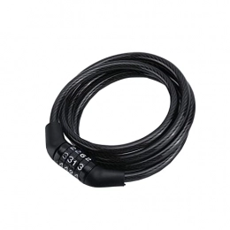 FYBYKGT Bike Lock FYBYKGT Bike Cable Basic Self Coiling Resettable Combination Cable Bike Locks Simple Structure Solid And Reliable Bicycle Accessories