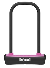 On-Guard Accessories On-Guard ON8153.PIN Neon U-Lock Anti-Theft, Pink, 115 x 230mm-11mm