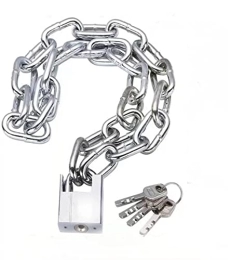 Security Chain Lock,Bike Chain Lock, Premium Case-Hardened Security Chain ,Cannot Be Cut with Bolt Cutters Or Hand Tools, Ideal for Motorcycles, Bike, Generator, Gates ,Outdoor Furniture