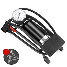 AOZBZ Bike Pump AOZBZ Bicycle Pump Double Piston Bike Foot Pump Portable Floor Pump with Accurate Pressure Gauge High Pressure Pedal Filler for Motorcycle Car Pump Toy Balls