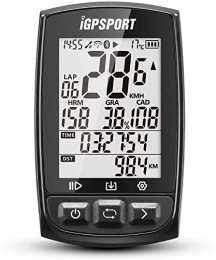iGPSPORT Cycling Computer Igpsport GPS Wireless Speedometer Computer Odometer IPX7 Waterproof Rating with ANT + function with Holder Igpsport