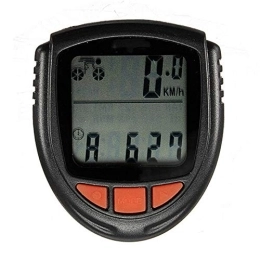 LEEOOL Cycling Computer LEEOOL Bike Computer Bicycle Wired Waterproof LCD Computer Speedometer Odometer for Fitness Fanatic (Color : Black Size : ONE SIZE) jiangzhongpeng