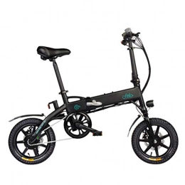 ALBEFY Bike ALBEFY FIID0 D1 Electric Bicycle, Foldable Electric Bicycle 250W 36V, Three Riding Modes, with LCD Display, 14-Inch Tires, Lightweight 17.5kg / 38.58lbs Pedal Assisted Electric Bicycle
