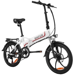 Ancheer Bike ANCHEER 20" Folding Electric Bike, 26" Step-thru Ebike for Adults, 7 Speed, Adult Electric Bicycle (Folding Ebike)