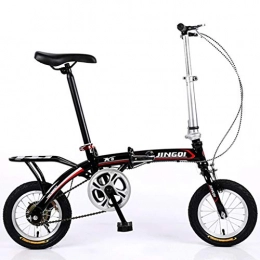Caisedemeng Bike Caisedemeng Electric Bikes Mini Folding Bicycle Ultra Light Portable Single Speed Small Bicycle for Student Adult