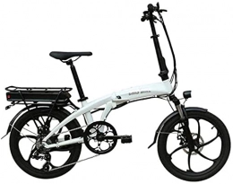 CCLLA Bike Electric Bike 26 Inches Foldable Electric Bicycle Large Capacity Lithium-Ion Battery (48V 350W 10.4A) City Bicycle Max Speed 32 Km / H Load Capacity 110 Kg (Color : White)