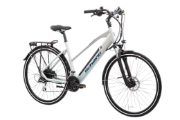 F.lli Schiano  F.lli Schiano E-Wave 28 inch electric bike , bikes for Adults , city bicycle for men / women / ladies with suspension fork, adult hybrid road e-bike with 36V battery , 250W motor and lights