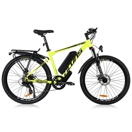Hyuhome Electric Bike Hyuhome Electric Bikes for Adults Aluminum Alloy Ebike Bicycle with Removable 36V / 12.5Ah Lithium-Ion Battery (26'', yellow-36V 12.5Ah)
