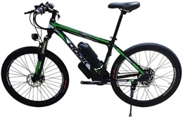 Generic Electric Bike Luxury Electric bikes, 26 Inch Mountain Electric Bicycle 36V250W8AH Aluminum Alloy Variable Speed Dual Disc Brake 5-Speed Off-Road Battery Assisted Bicycle Load 150Kg