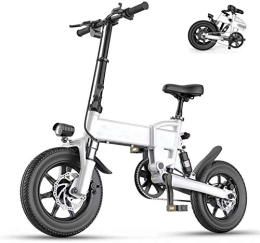 Generic Electric Bike Luxury Electric bikes, Electric Bikes for Adults, 16" Lightweight Folding E Bike, 250W 36V 7.8Ah Removable Lithium Battery, City Bicycle Max Speed 25Km with 3 Riding Modes
