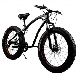 CHHD Bike CHHD Fat Bikes 2020, Fat Tire Bike Accessories Bicycle Warehouse, Wide Tire Full Suspension Big Fat Tyre Mountain Bike 26'' After 7 Speed High Speed Mountain Snow Bike