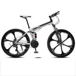 CHHD Bike CHHD Foldable Bicycle Variable Speed Double Shock-absorbing Mountain Bike 26-inch Bicycle For Men And Women, 24-speed / 27-speed
