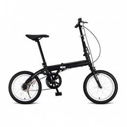 JI TA Bike JI TA City Bike Unisex Adults Folding Mini Bicycles Lightweight For Men Women Ladies Teens Classic Commuter With Adjustable Handlebar & Seat, aluminum Alloy Frame, single-speed - 15 Inc