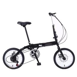 TABKER Bike TABKER Bike Folding Bicycle Adult Foldable Bike Brakes Portable Ultralight Cycling Single Speed Variable