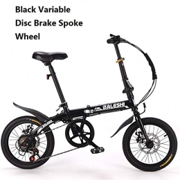ZLXLX Folding Bike ZLXLX Folding Bicycle Adult Male and Female Children 16 / 14 inch Student Leisure Lightweight Ultra Light Walking Bike This Efficient Folding Bike Brings You a Fast, Safe and Comfortable Riding E