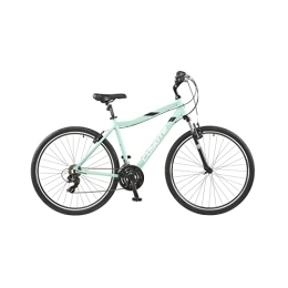 Coyote URBAN Women's Front Suspension Hybrid Bike With 700C Wheels 17.5-Inch Frame, 18-Speed Shimano Gearing & Shimano EZ Fire Shifters,V-Brake, Mint Green