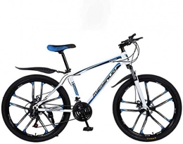 JIAWYJ Mountain Bike JIAWYJ YANGHAO-Adult mountain bike- 26In 21-Speed Mountain Bike for Adult, Lightweight Carbon Steel Full Frame, Wheel Front Suspension Mens Bicycle, Disc Brake YGZSDZXC-04 (Color : E, Size : 21Speed)