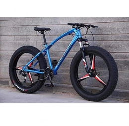 JIAWYJ Mountain Bike JIAWYJ YANGHAO-Adult mountain bike- Mountain Bikes, 24 Inch Fat Tire Hardtail Mountain Bike, Dual Suspension Frame and Suspension Fork All Terrain Mountain Bicycle, Men's and Women Adult YGZSDZXC-04