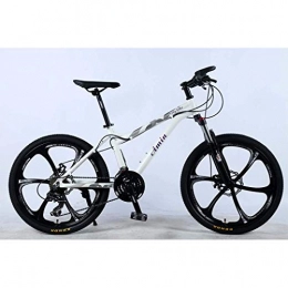 LHQ-HQ Mountain Bike LHQ-HQ 24 Inch 24Speed Mountain Bike for Adult, Lightweight Aluminum Alloy Full Frame, Wheel Front Suspension Female OffRoad Student Shifting Adult Bicycle, Disc Brake Outdoor sports Mountain Bike