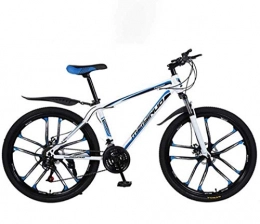 LHQ-HQ Bike LHQ-HQ 26In 21Speed Mountain Bike for Adult, Lightweight Carbon Steel Full Frame, Wheel Front Suspension Mens Bicycle, Disc Brake Outdoor sports Mountain Bike (Color : E, Size : 27Speed)