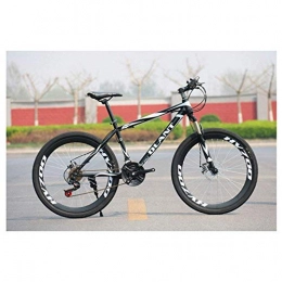 LHQ-HQ Bike LHQ-HQ Outdoor sports 2130 Speeds Mountain Bike 26 Inches Spoke Wheel Fork Suspension Dual Disc Brake MTB Tire Bicycle Outdoor sports Mountain Bike (Color : Black, Size : 24 Speed)
