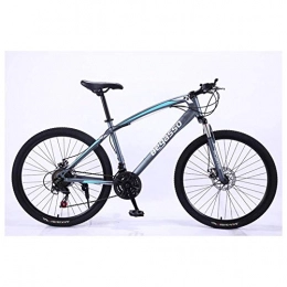 LHQ-HQ Mountain Bike LHQ-HQ Outdoor sports Mountain Bike 24 Speeds Mens HardTail Mountain Bike 26" Tire And 17 Inch Frame Fork Suspension with Lockout Bicycle Mechanical Dual Disc Brake Outdoor sports Mountain Bike