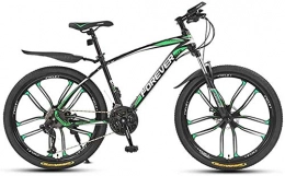 SXXYTCWL Mountain Bike SXXYTCWL 24" 26" Mountain Bike 21 / 24 / 27 / 30 Speed Cross Country Bicycle Student Road Racing Speed Bike 6-6, Green, 26 inch 24 Speed jianyou (Color : Green, Size : 26 inch 24 speed)