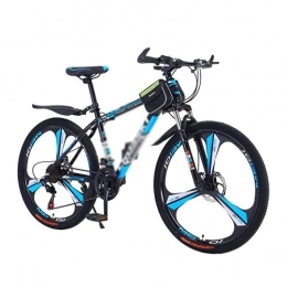 T-Day Mountain Bike T-Day Mountain Bike 26 In Mountain Bike Bicycle 21 Speed Dual Disc Brake MTB For Boys Girls Men And Wome With Carbon Steel Frame(Size:24 Speed, Color:Blue)