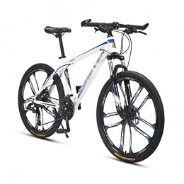 T-Day Bike T-Day Mountain Bike 26 Inch Mountain Bike 21 Speed Dual Disc Brake City Moutain Bicycle Suitable For Men And Women Cycling Enthusiasts(Size:27 Speed, Color:Blue)
