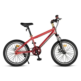 ZXQZ Mountain Bike ZXQZ 20 Inch Mountain Bike, Adjustable Brake Handle, Outdoor Sports Road Bike, for Children Aged 8-14 (Color : Red)