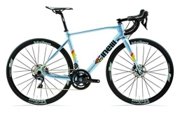 Cinelli Road Bike Cinelli Unisex's Superstar Disc Road Bicycle, Laser Blue, L