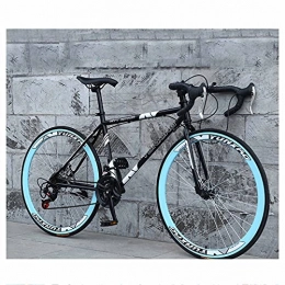 LHQ-HQ Bike LHQ-HQ Road Bike for Men & Women 26'' Wheel High Carbon Steel Adult City Bicycle 24 Speed 4Cm Wide Rim Highway Bick, C