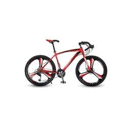 LIANAI  LIANAIzxc Bikes Aluminum Alloy Road Bike 26-inch 24and 27-Speed Road Bicycle Dual Disc Brakes Road Bikes Ultra-Light Racing Bicycile (Color : Red, Size : 24)