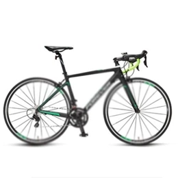 TABKER  TABKER Bike Carbon Fiber Road Bike Professional Competition Ultra Light Competition Broken Wind 700c (Color : Green, Size : Orange)