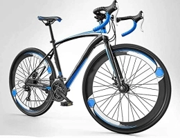   700C Hoher Kohlenstoffstahl Rennrad 27 Geschwindigkeitsrennfahrrad Zwei Scheibenbremse Rennrad Ultra Light Bike-A2. Baifantastic