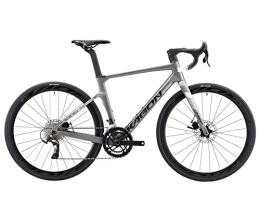 KABON  KABON Carbon Rennrad, 700C Carbonfaser Rahmen Rennrad mit Shimano Ultegra R8000 Scheibenbremse Rennrad für Männer und Frauen