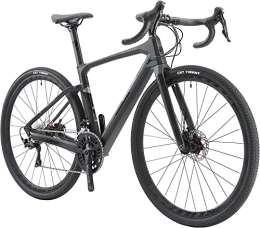 KOOTU  KOOTU Carbon Rennrad, 700C Gravel Bike für Männer, Scheibenbremse Carbon Fiber Rennrad mit 105 R7000 22S Contineltal Reifen