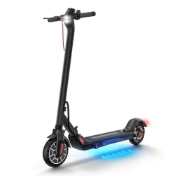 4MOVE Scooter 4MOVE Adult E-Scooter 350W Motor, Offroad Electric Scooter, Fast Foldable Scooters Speed Adjustable with App Control, 8.5’’ Solid Wheels Commuter Scooter, 25km Long Range, Black