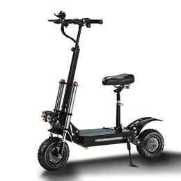BBZZ Scooter BBZZ Electric Scooter 5600 W Dual-Motor Maximum Speed 85Km / H, Foldable Dual Suspension 11-Inch Road Tires, 60V38ah Battery (120Km Endurance)