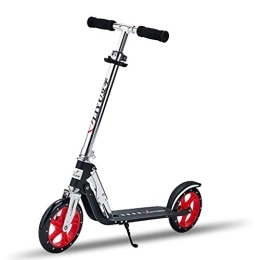 FNN-Scooter Electric Scooter Commuter Scooter, Light Scooter, Adult Foldable Two-wheeled Scooter, 20CM Large Wheel, Adjustable Height (non-electric)