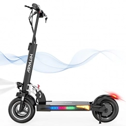 SOUTHERN WOLF Electric Scooter Electric Scooter 10" for Adults, Folding Scooter with Powerful Motor 800W, Maximum Speed 40-43km / h, Three Speed Modes with LCD Screen for Adults