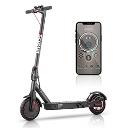 iScoot Scooter Electric Scooter Adults Fast 25km / h, iScooter i9 Portable E Scooter with APP Control, 25km Long Range, 350W Motor, 8.5'' Maintenance Free Tires, Max Load 264 lbs Electric Scooters for Adults & Teens
