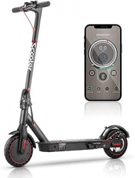 iScooter Electric Scooter Electric Scooter Adults, iScooter i9 Portable Electric Scooter with APP Control, 25km Long Range, 350W Motor, Fast 25km / h, 8.5'' Maintenance Free Tires, Max Load 264 lbs E Scooter for Adults & Teens