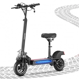 isinwheel Electric Scooter Electric Scooter iSinwheel iX5 - Long Range 40 KM, Top Speed up to 45 KM / H, 10'' Offroad Tires 600W Motor E Scooter with Seat for Adults